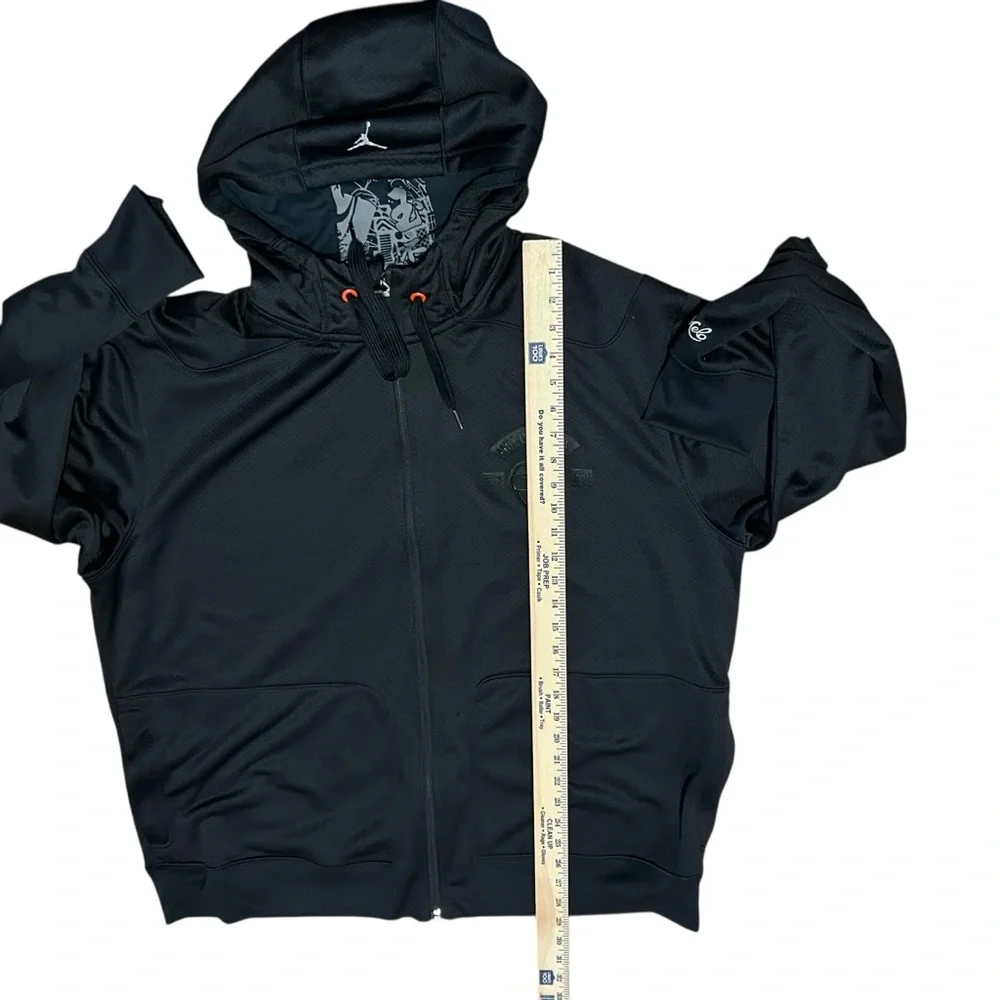 Air Jordan & Carmelo Melo Anthony Full Zip Jacket Sz 3XL NY Black Men’s